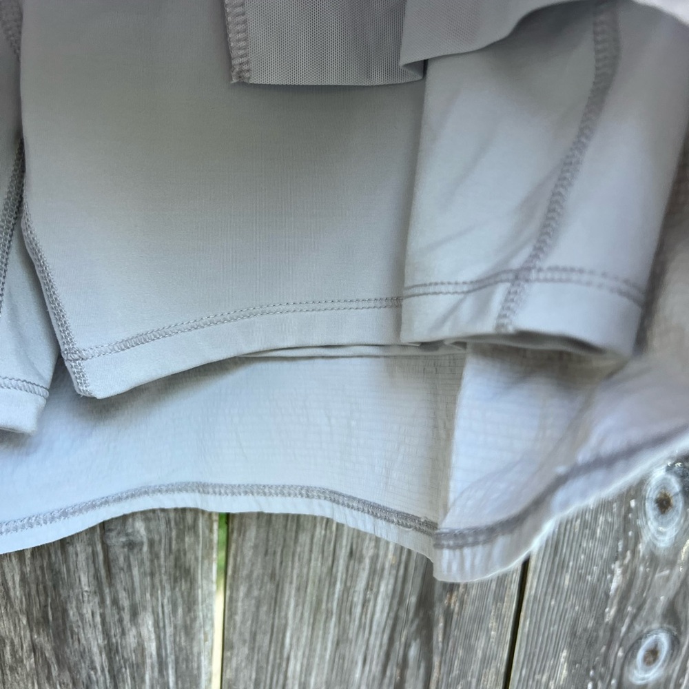ATHLETA Gray Trekkie North Galactic Skirt Skort Women’s 12 - Picture 7 of 10